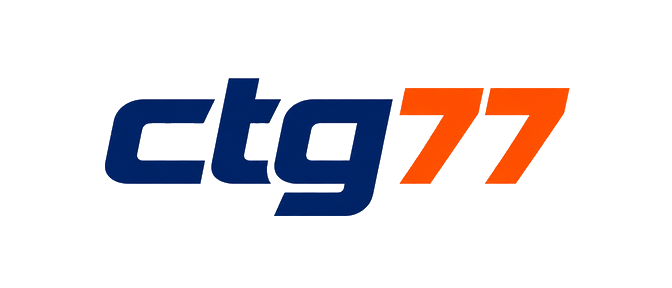 ctg77 logo on dark gradient header